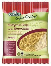Multigrain pasta with amaranth